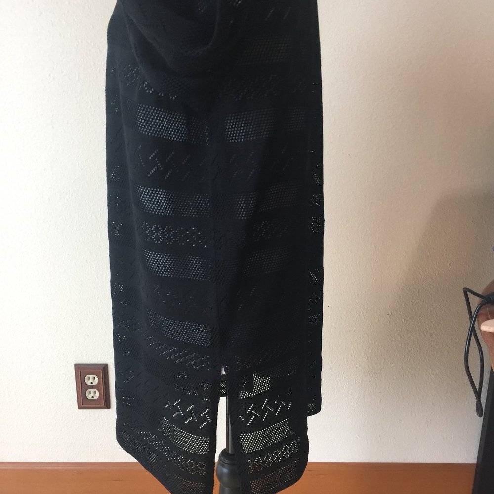 Misook Open Front Long Duster Cardigan - image 3